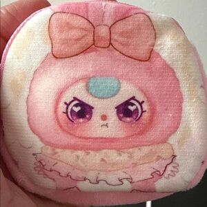 Baby Three Adorable Pink Coin Purse NWOT